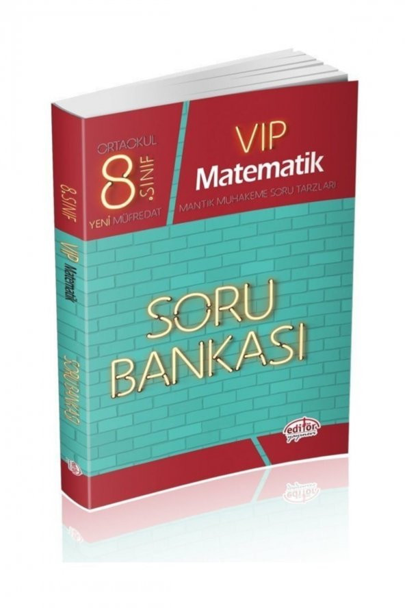 Editör 8.Sınıf Vip Matematik Soru Kitabı