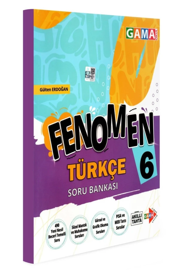 Gama 6. Sınıf Fenomen Türkçe Soru Bankası 2021