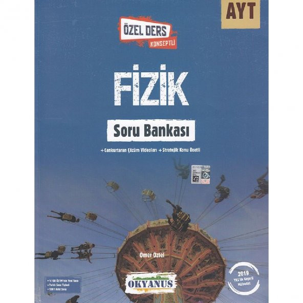 Ayt Özel Ders Konseptli Fizik Soru Bankası Okyanus Yayınları