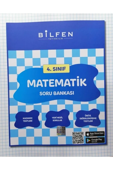 Bilfen 4.sınıf Matematik Soru Bankası ürün görseli