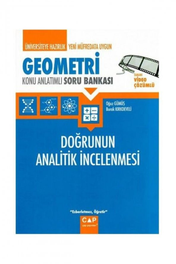 Geometri Doğrunun Analitik İncelemesi (Çap Yayınları)