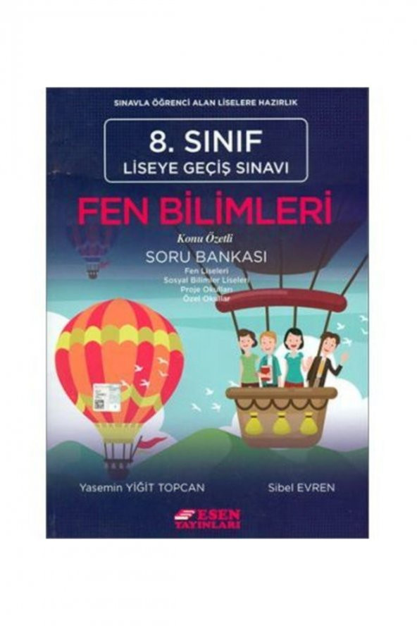 LGS Fen Bilimleri Konu Özetli Soru Bankası Esen Yayınları