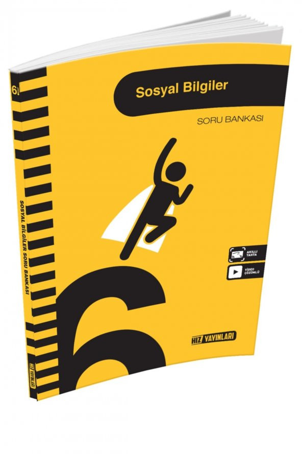 Hız Yayınları 6. Sınıf Sosyal Bilgiler Soru Bankası