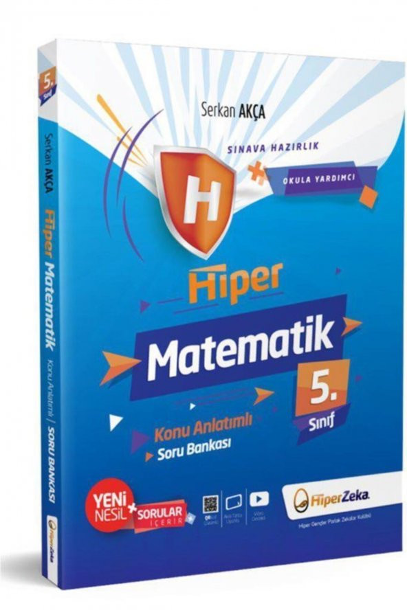 Hiper 5.sınıf Hiper Matematik Konu Anlatımlı & Soru Bankası-yeni