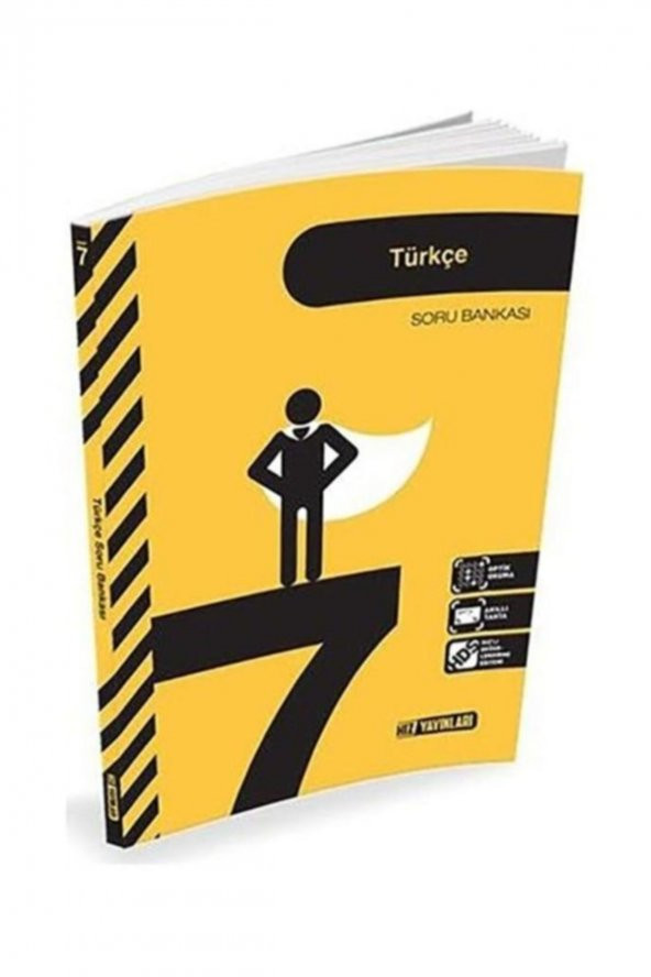 Hız Yayınları 7.Sınıf Türkçe Soru Bankası