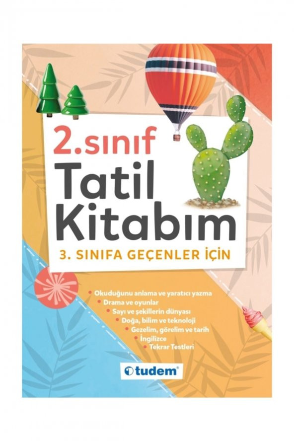 Tudem 2.Sınıf Tatil Kitabım (3.Sınıfa Geçenler İçin)