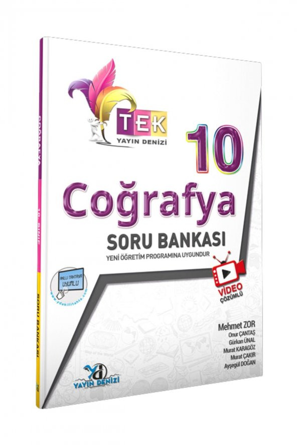 Yayın Denizi 10. Sınıf TEK Serisi Video Çözümlü Coğrafya Soru Bankası