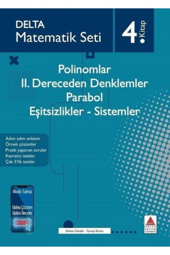 Matematik Seti Polinomlar İkinci Dereceden Denklemler Parabol Eşitsizlikler Sistemler