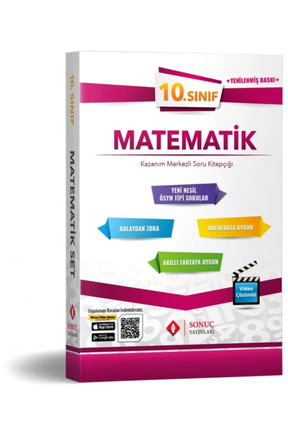 Sonuç 10.sınıf Matematik Modüler Set 2020-2021