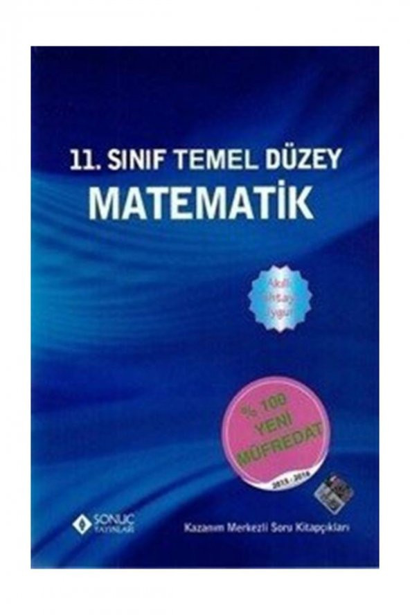 Sonuç Yayınları 11. Sınıf Temal Düzey Matematik Modüler Set