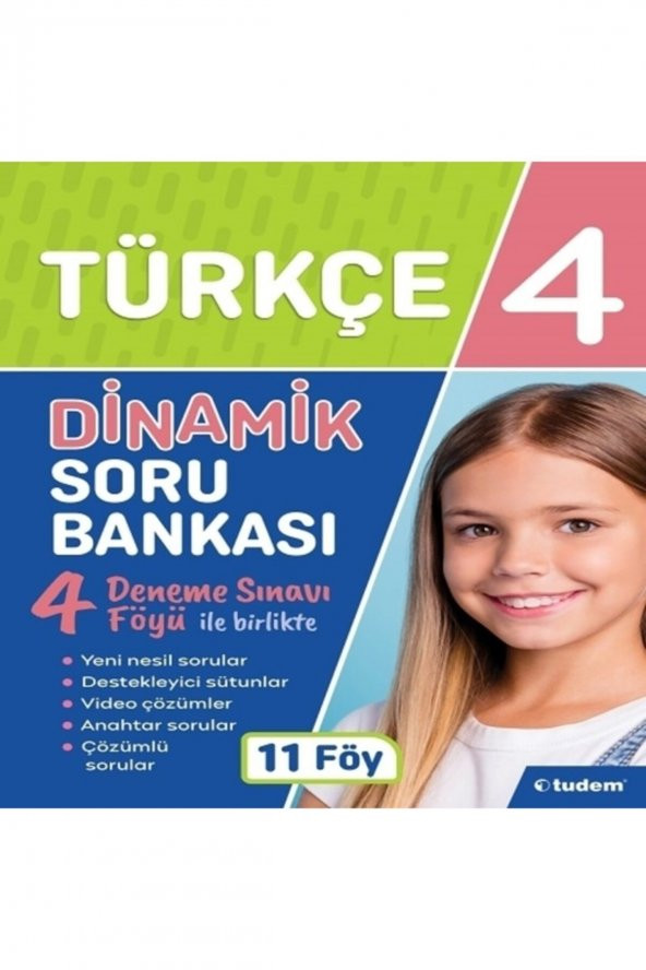 Tudem 4.sınıf Dinamik Türkçe Soru Bankası