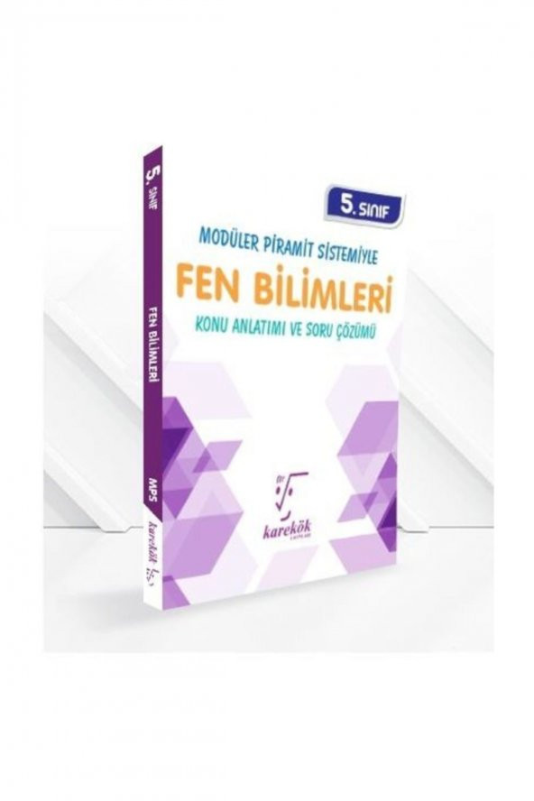 5. Sınıf Fen Bilimleri Konu Anlatımı ve Soru Çözümü Karekök Yayınları
