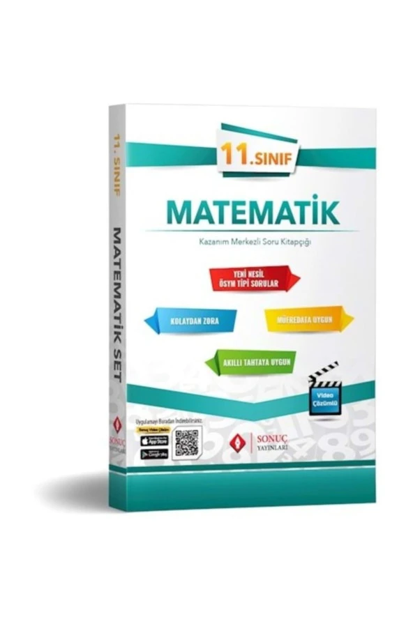 Sonuç Yayınları 11. Sınıf Matematik Kazanım Merkezli Soru Bankası