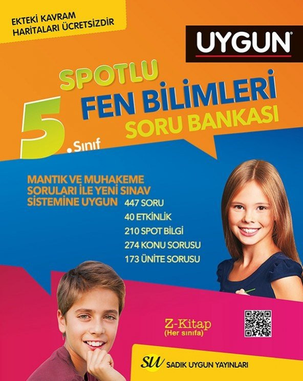 5. Sınıf Fen Bilimleri Spotlu Soru Sadık Uygun Yayınları