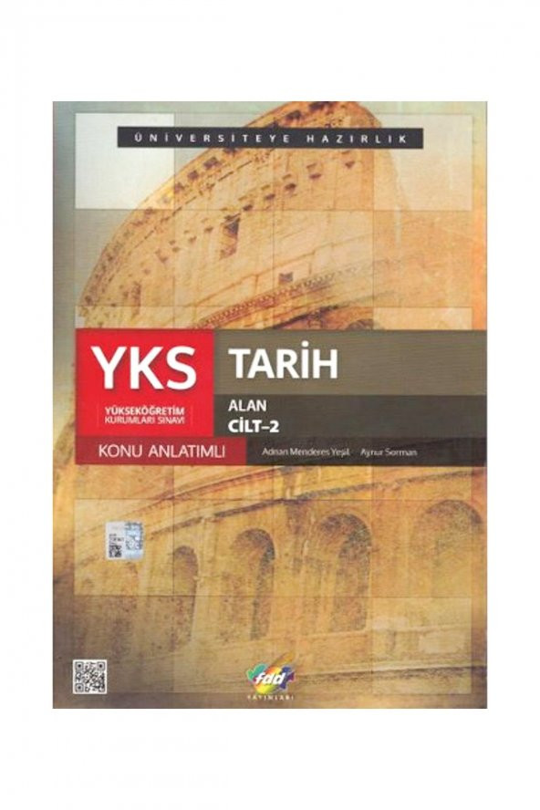Yks Tarih Konu Anlatımlı Alan Cilt-2 Fdd Yay  /