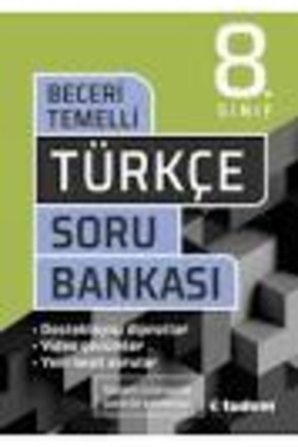 Tudem 8. Sınıf Türkçe Beceri Temelli Soru Bankası