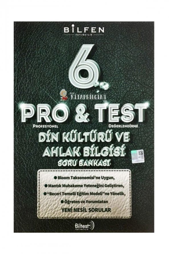 6. Sınıf Din Kültürü ve Ahlak Bilgisi ProTest Soru Bankası Bilfen Yayıncılık - Resim 2