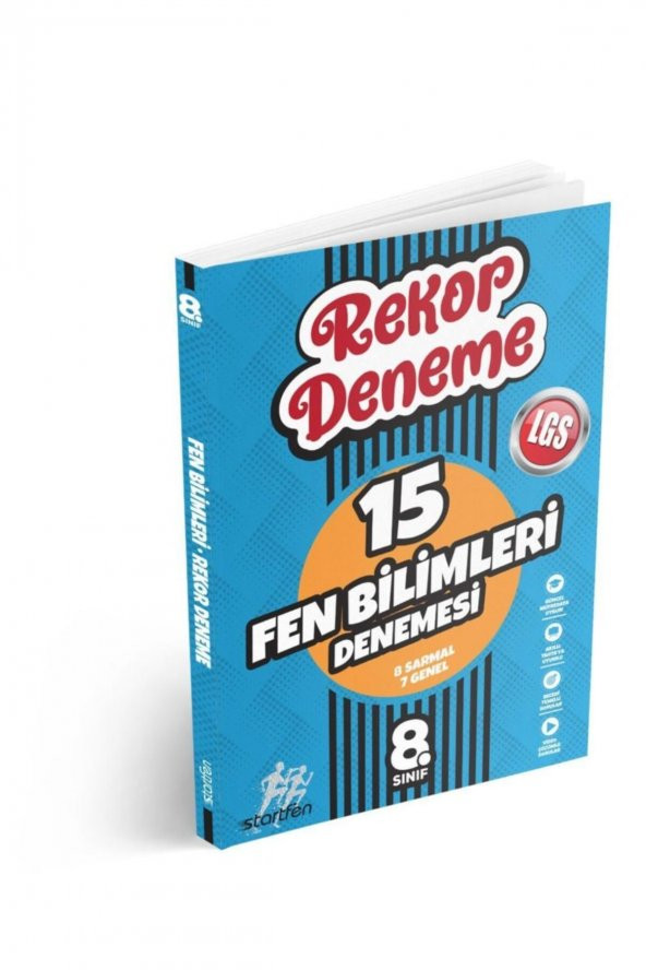 Starfen 8. Sınıf Fen Bilimleri Rekor Deneme