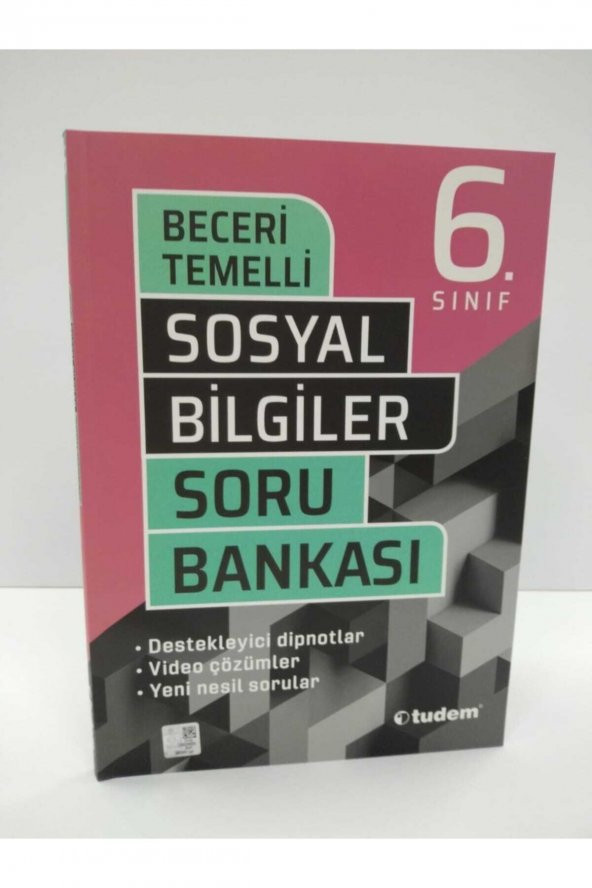 Tudem Yayınları 6. Sınıf Sosyal Bilgiler Beceri Temelli Soru Bankası