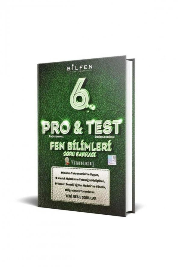 6. Sınıf Fen Bilimleri ProTest Soru Bankası Bilfen Yayıncılık ürün görseli 1