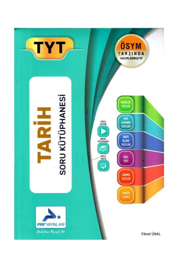 TYT Tarih Soru Kütüphanesi Paraf Yayınları