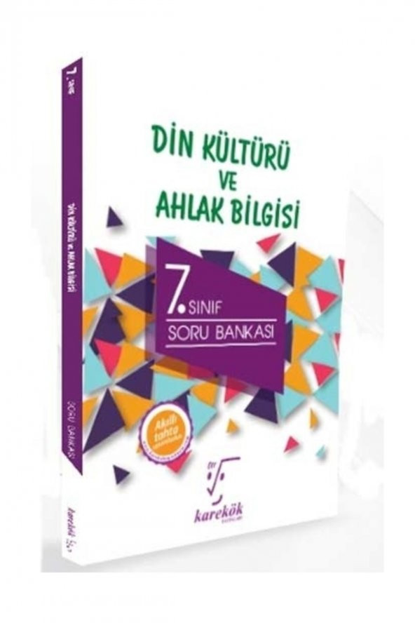 7. Sınıf Din Kültürü ve Ahlak Bilgisi Soru Bankası Karekök Yayınları