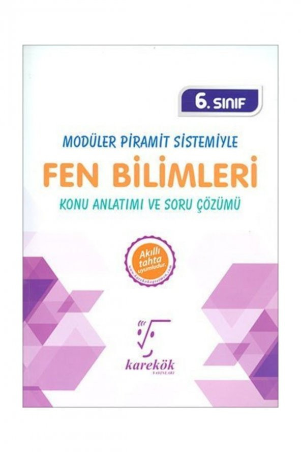 6. Sınıf Fen Bilimleri MPS Konu Anlatımı ve Soru Çözümü Karekök Yayınları