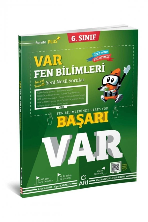 6. Sınıf Fen Bilimleri VAR Soru Bankası Arı Yayıncılık