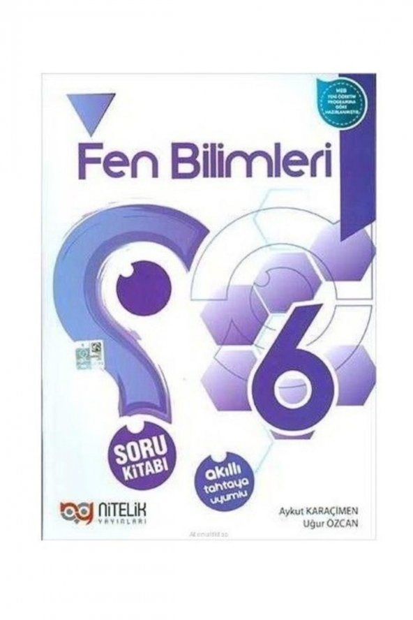 6. Sınıf Fen Bilimleri Soru Kitabı Nitelik Yayınları