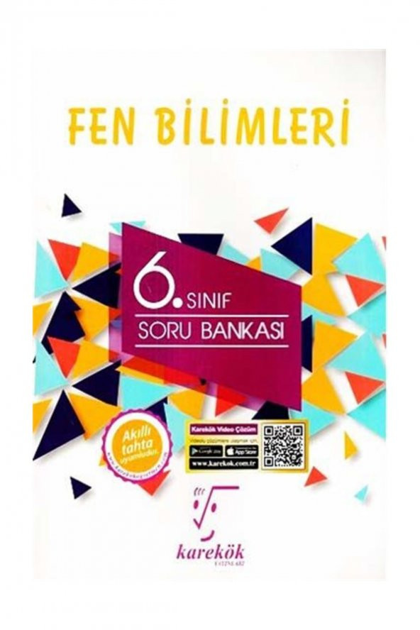 6. Sınıf Fen Bilimleri Soru Bankası Karekök Yayınları