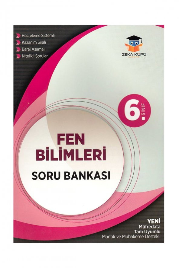 6. Sınıf Fen Bilimleri Soru Bankası Zeka Küpü Yayınları