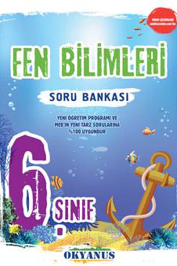 6. Sınıf Fen Bilimleri Soru Bankası Okyanus Yayınları