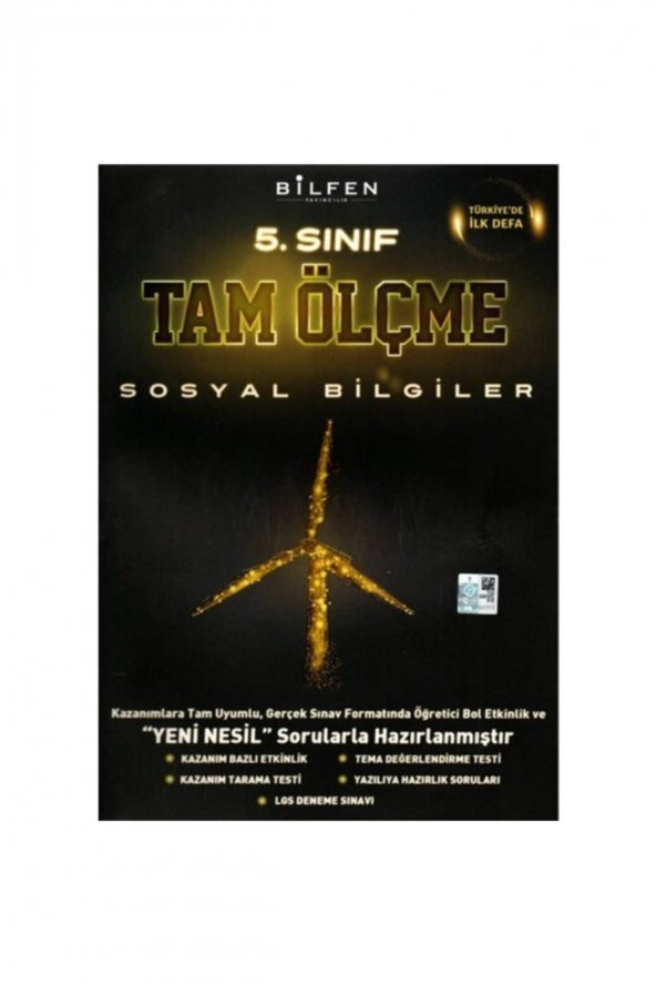 Bilfen Yayıncılık 5. Sınıf Sosyal Bilgiler Tam Ölçme Yeni