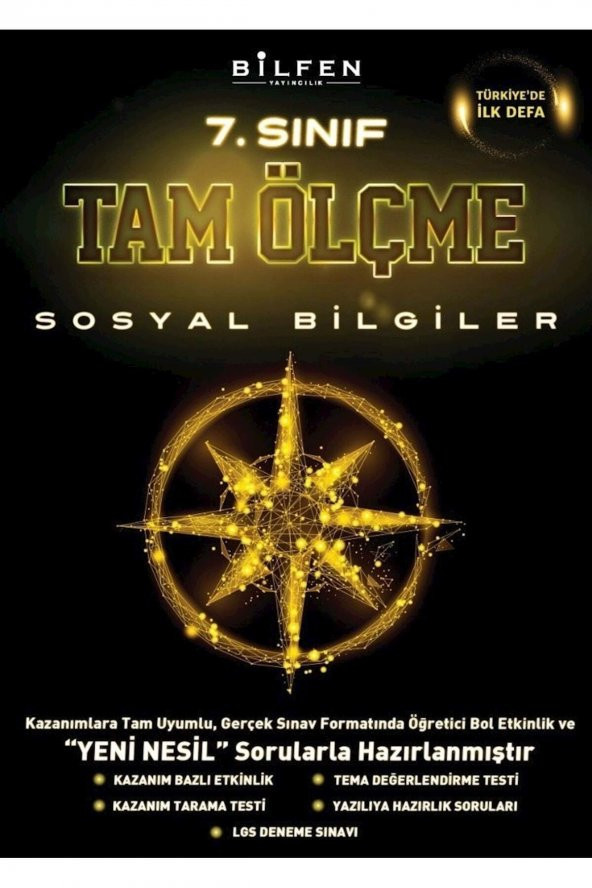 Bilfen Yayıncılık 7. Sınıf Sosyal Bilgiler Tam Ölçme Yeni