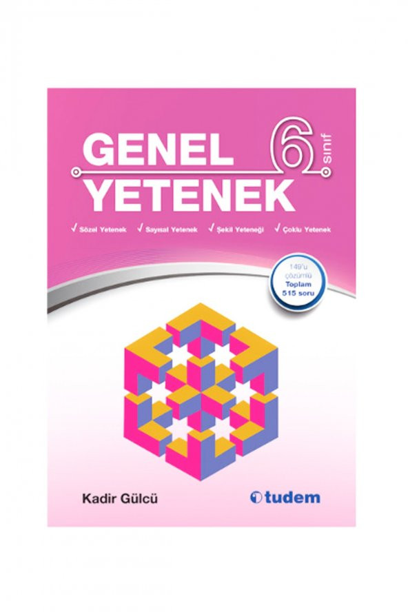 6. Sınıf Genel Yetenek Tudem Yayınları