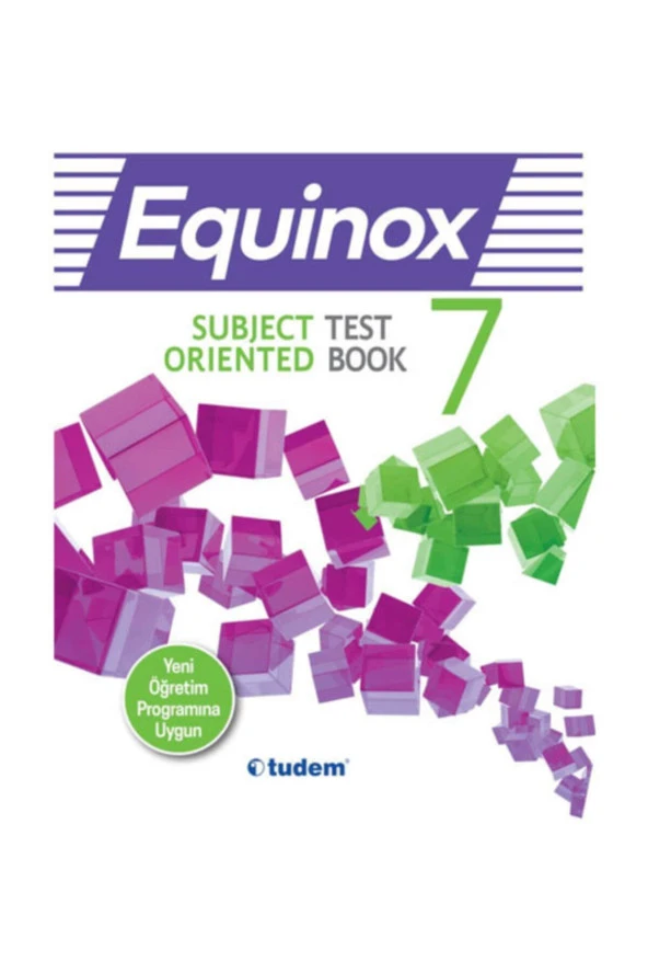 7. Sınıf İngilizce Equinox Subject Oriented Test Book Tudem Yayınları