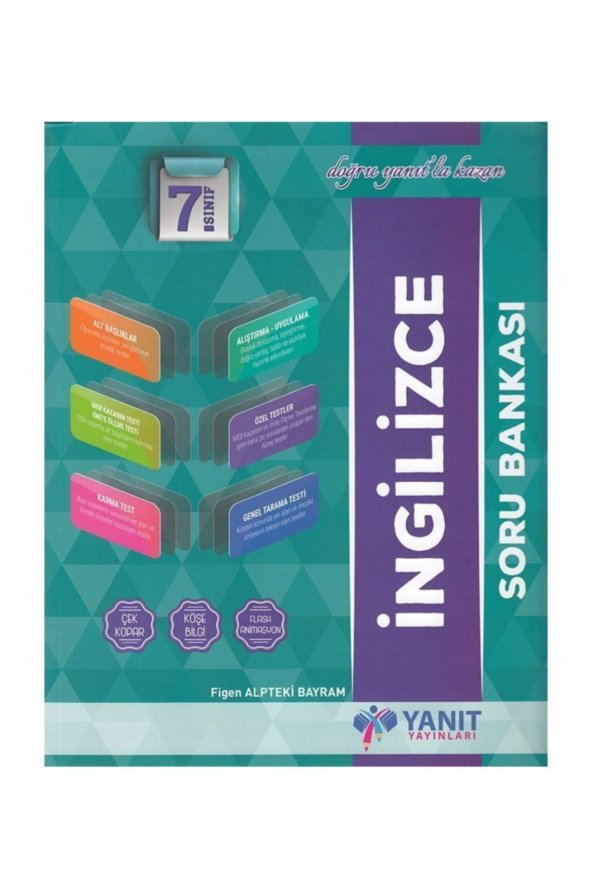 7. Sınıf İngilizce Soru Bankası Yanıt Yayınları