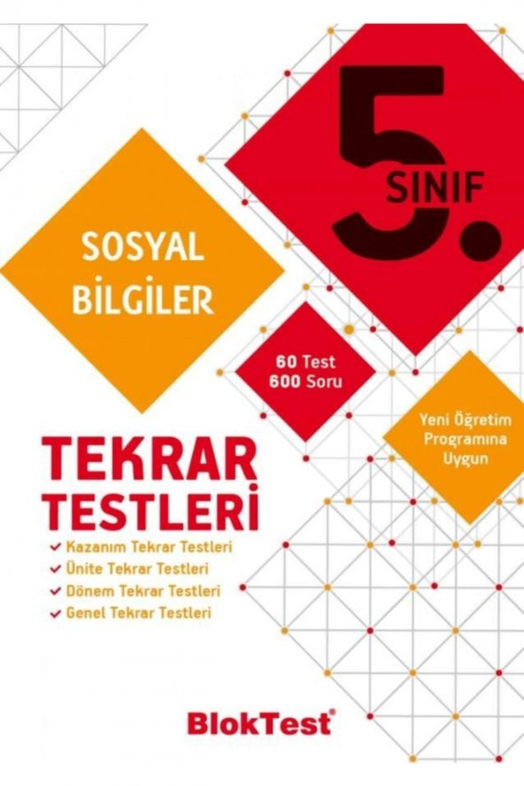 Bloktest 5. Sınıf Sosyal Bilgiler Tekrar Testleri