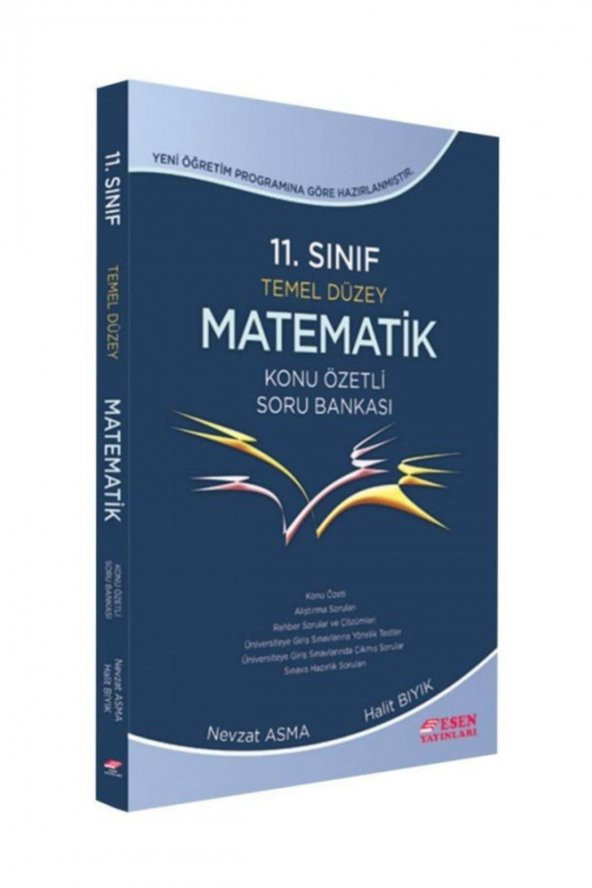 Esen 11. Sınıf Temel Düzey Matematik Konu Özetli Soru Bankası