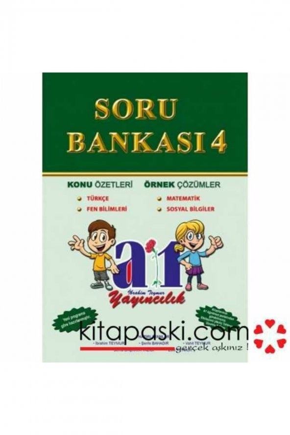 A1 4.SINIF TÜM DERSLER SORU BANKASI