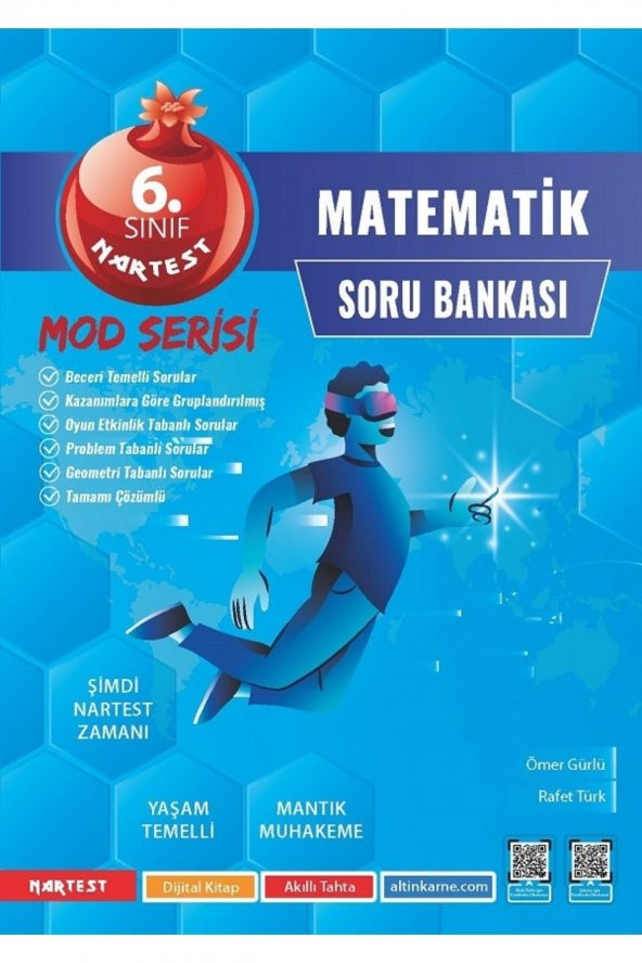 Nartest Yayınevi 6. Sınıf Mod Matematik Soru Bankası