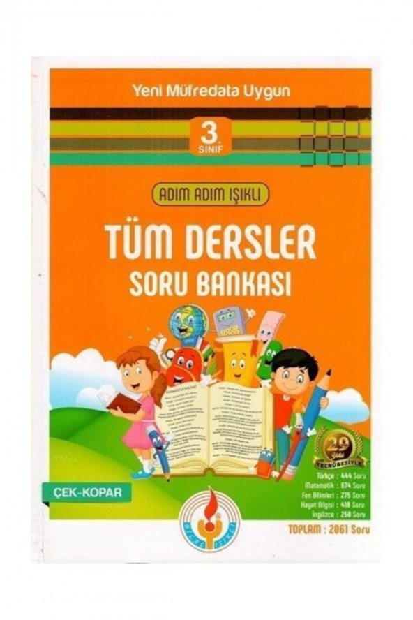 Adım Adım 3.Sınıf Tüm Dersler Soru Bankası