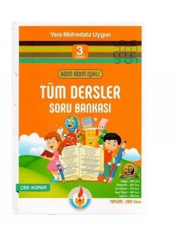 Adım Adım 3.Sınıf Tüm Dersler Soru Bankası - 2