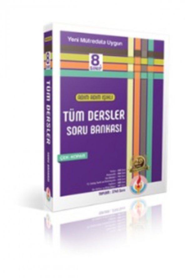 Adım Adım 8.Sınıf Tüm Dersler Soru Bankası