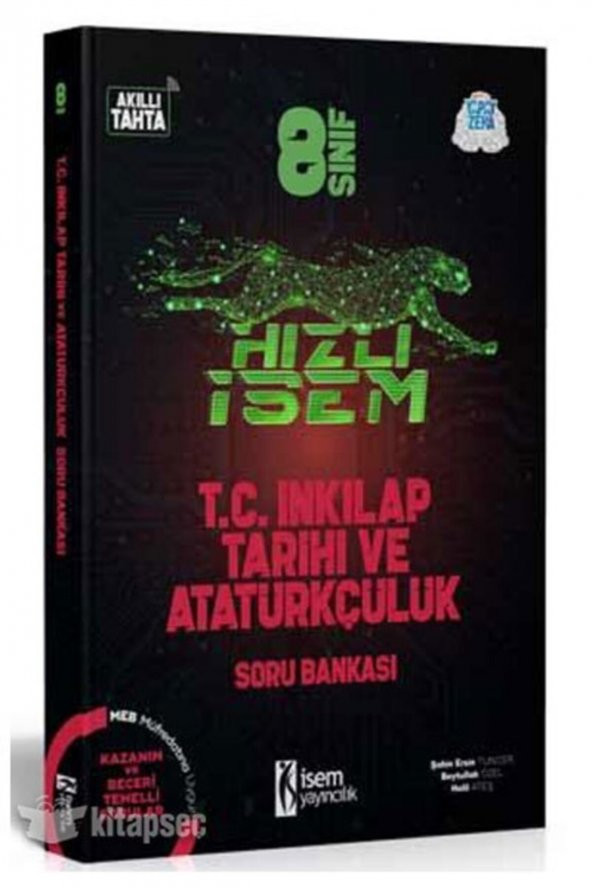 Isem 2021 8. Sınıf Hızlı Isem Inkılap Tarihi Ve Atatürkçülük