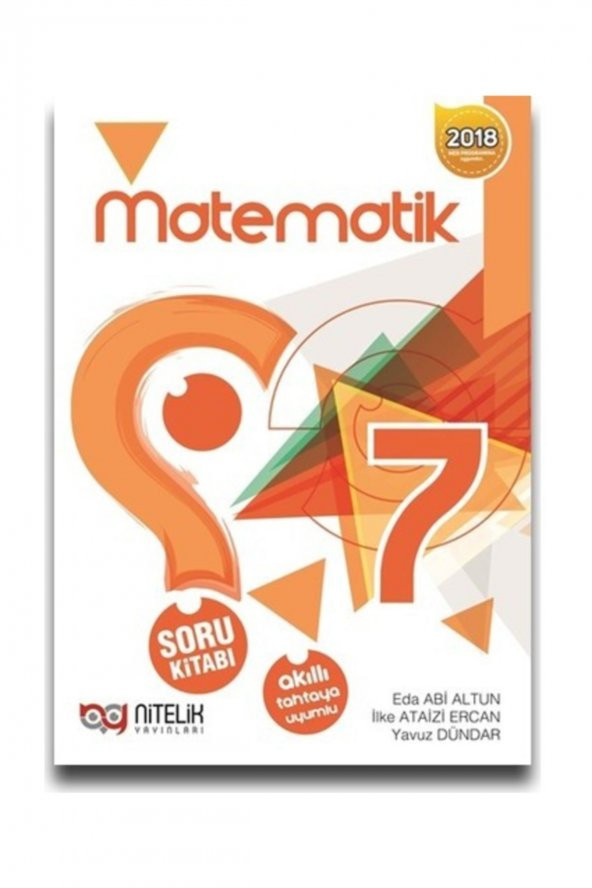 Nitelik 7.Sınıf Matematik Soru Kitabı  2021