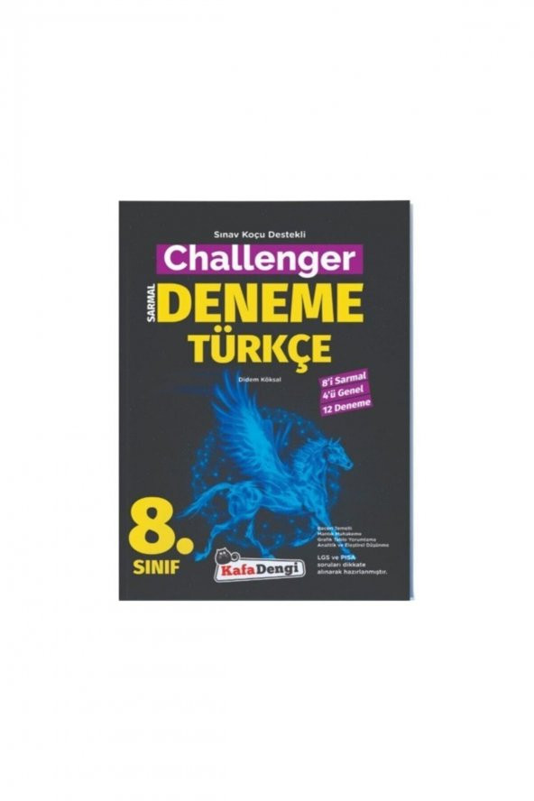 Kafa Dengi Yayınları 8. Sınıf Challenger Türkçe 12li Deneme