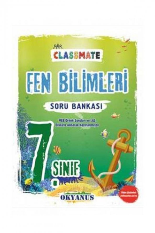 Okyanus 7. Sınıf Classmate Fen Bilimleri Soru Bankası