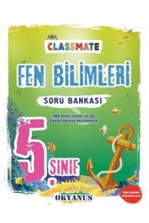 Okyanus 5. Sınıf Classmate Fen Bilimleri Soru Bankası