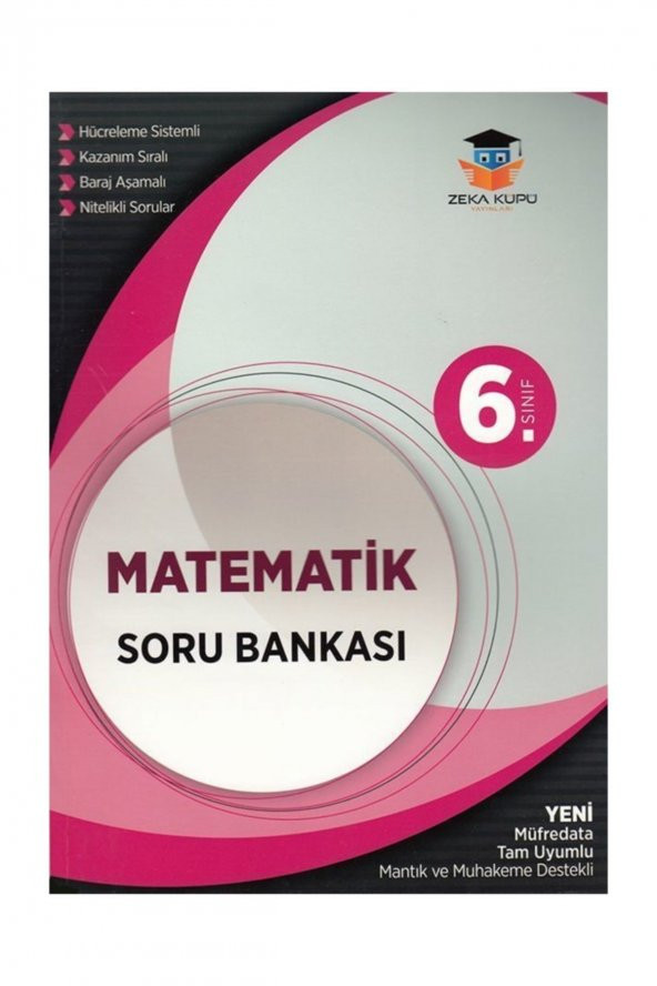 6. Sınıf Matematik Soru Bankası Zeka Küpü Yayınları